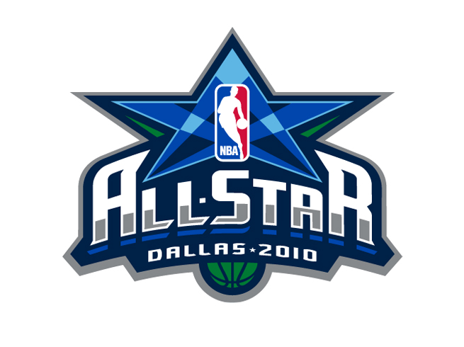 The <strong> NBA logo </strong>  for  this  season's <strong><em>  2010 NBA  All  Star Game </em> to  be  held  in   Cowboys'  Texas  Stadium  in  Arlington  Texas</strong>.    all  rights   reserved   @  copyrighted  material  ..............