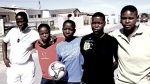 Members of a soccer team for Luleki Sizwe, a project in Nyanga that supports lesbians. courtesy of espn / Joel & Jesse Edwards ......